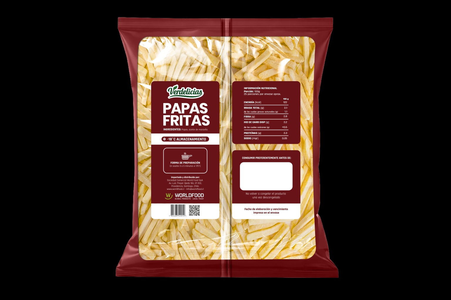 Papas Fritas 10x10 mm - Imagen 2