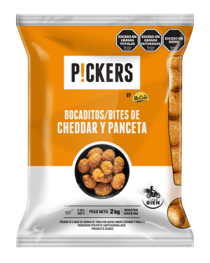 BOCADITOS / BITES DE CHEDDAR Y PANCETA