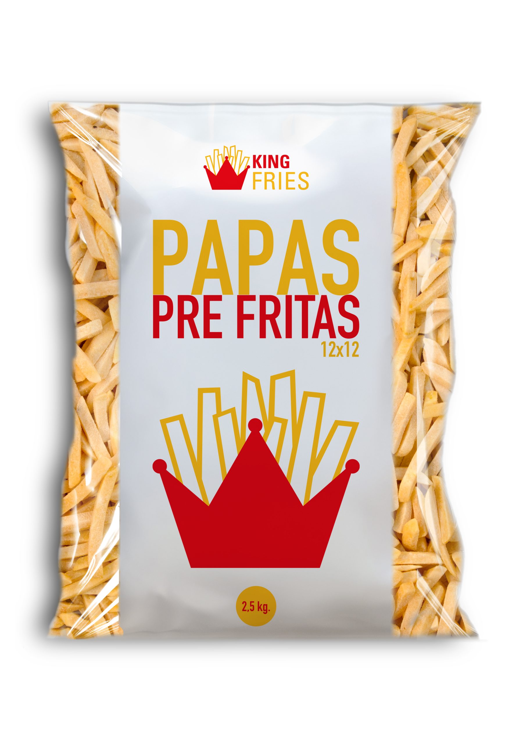 Papas Pre Fritas 10x10 mm · King Fries